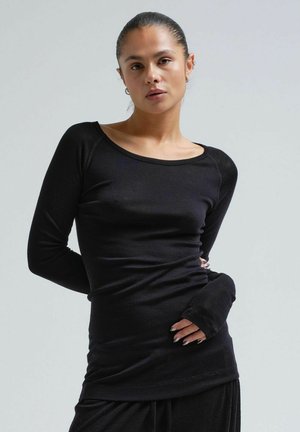 JADE Merino - Long sleeved top - black