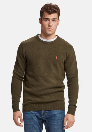 ADRIAN - Strickpullover - green melange