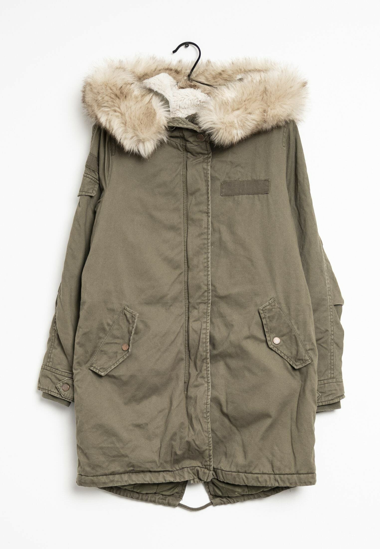 ONLY Winterjas - green/groen - (Pre-owned) - Zalando.nl