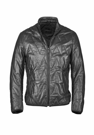 BUVINCENZO - Leather jacket - schwarz