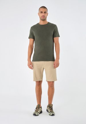7 PACK - Basic T-shirt - black/dark blue/dark green