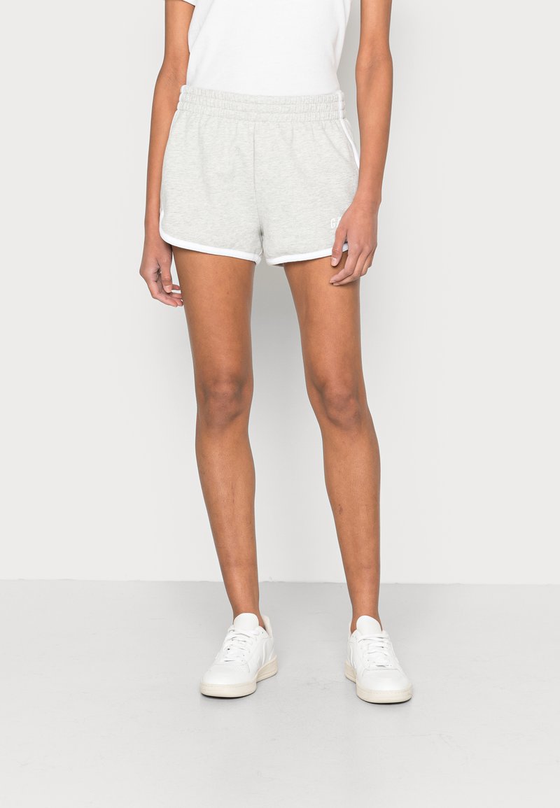 Gap Sport Logo Dolphin Shorts Light Heather Grey Grau Zalando Ch