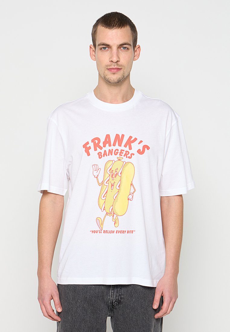 HUGO T-shirt print wit