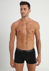 Puma 3 PACK - Trunks - black/green/grey