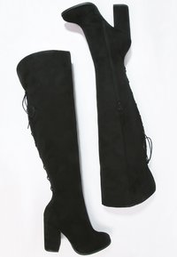 Even&Odd Botas de tacón - black