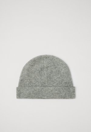 PLAITED TURN BACK UNISEX - Adīta cepure - mid grey/super grey