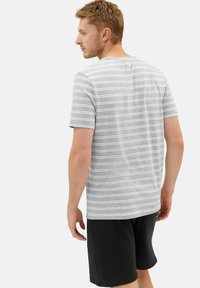Marks & Spencer STRIPED SET - Pyjama - grey mix