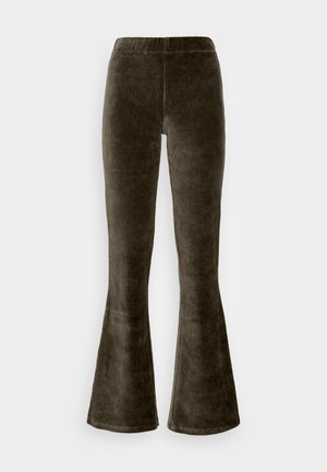 ONLY ONLFENJA LIFE FLARED PANT - Pantalones - forest night