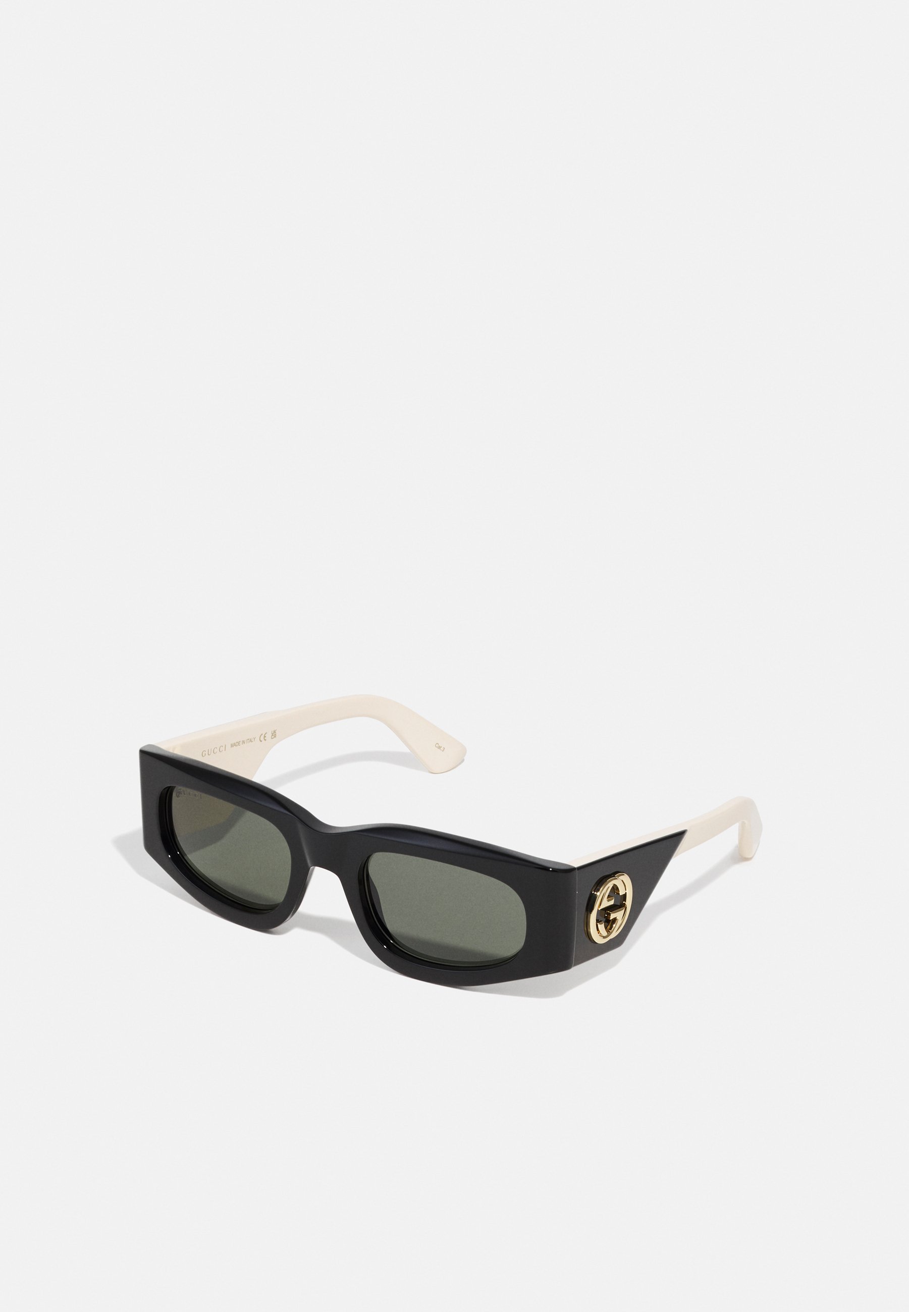 Gucci Sunglasses - black/ivory/grey/gold-coloured - Zalando  display picture 1