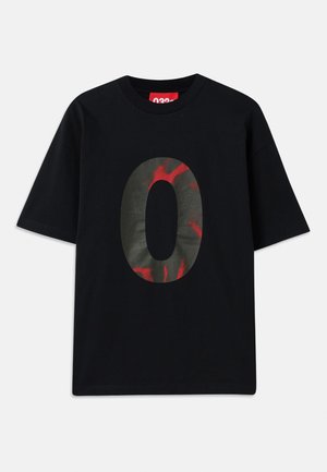 OBSESSIONS UNISEX - Print T-shirt - washed black