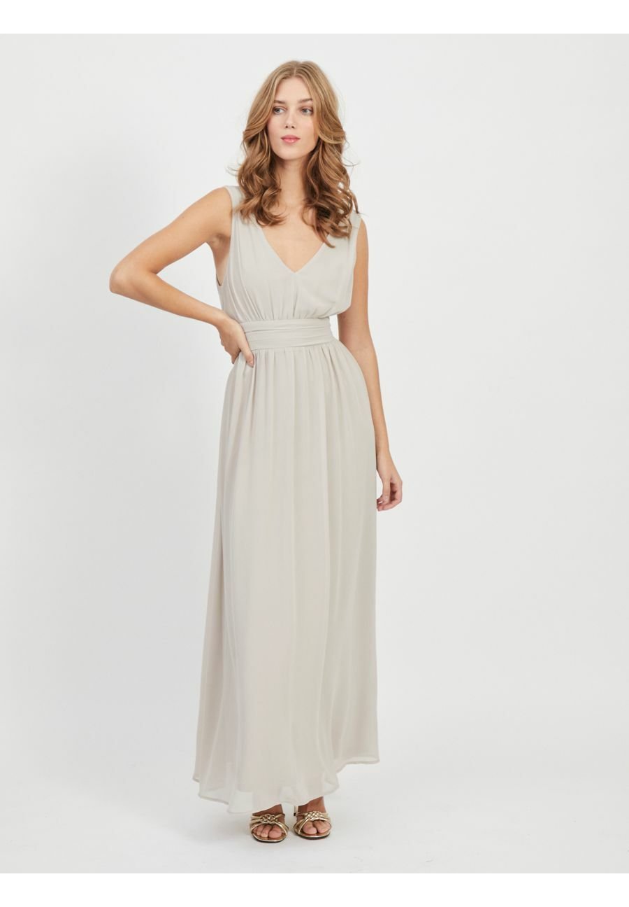 Vila VIMILINA - Maxi dress - dove/light 