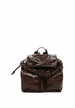 SMALL WITH BOW - Sac à dos - brown