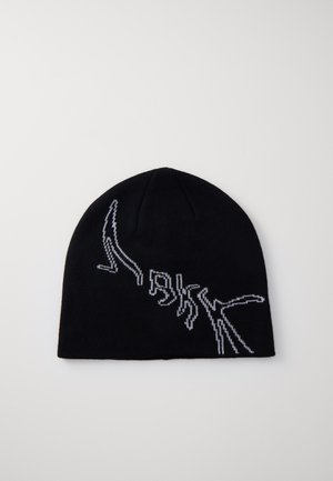 GRAPHIC BEANIE UNISEX - Čepice - black