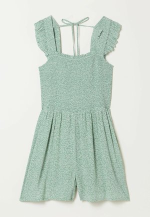 FatFace, REGULAR FIT -CHESKA PLAYSUIT - Buksedragter - green coral texture