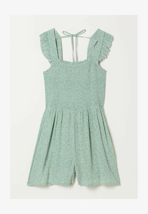 FatFace, REGULAR FIT -CHESKA PLAYSUIT - Buksedragter - green coral texture