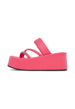 Juicy Couture, JUICY COUTURE FLIP-FLOPS WOMEN'S PINK WSS21515-01 - Mules med hæl - pink