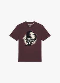 Niet geselecteerd, red brown