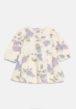 Lindex, DRESS WOVEN LILAC - Φόρεμα ημέρας - white