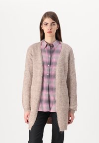JDY JDYZOEY LIFE OPEN - Kardigan - chateau gray/melange
