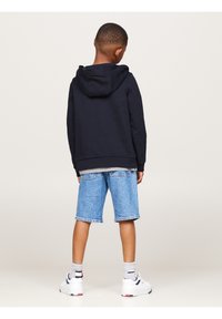 Tommy Hilfiger ESSENTIAL ZIPTHROUGH HOODIE UNISEX - Mikina na zip - desert sky