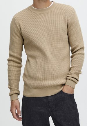 Strickpullover - beige