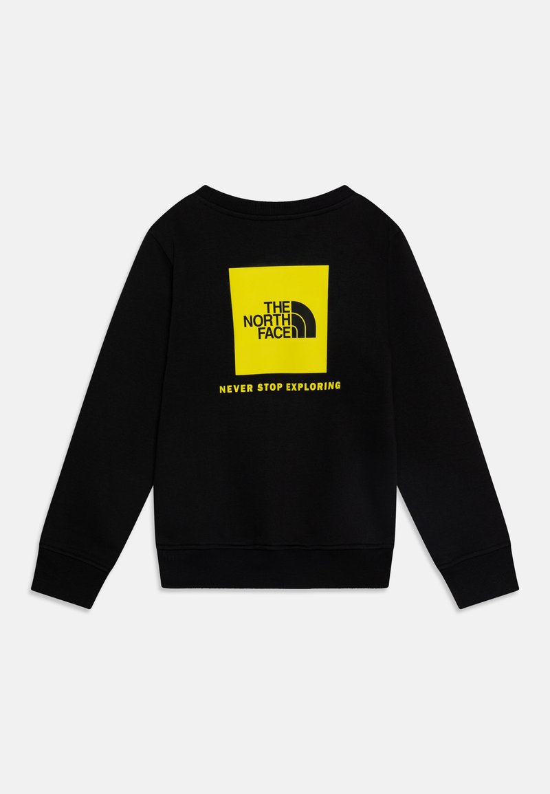 The North Face TEEN REGULAR CREW Sweatshirt black/sulphur