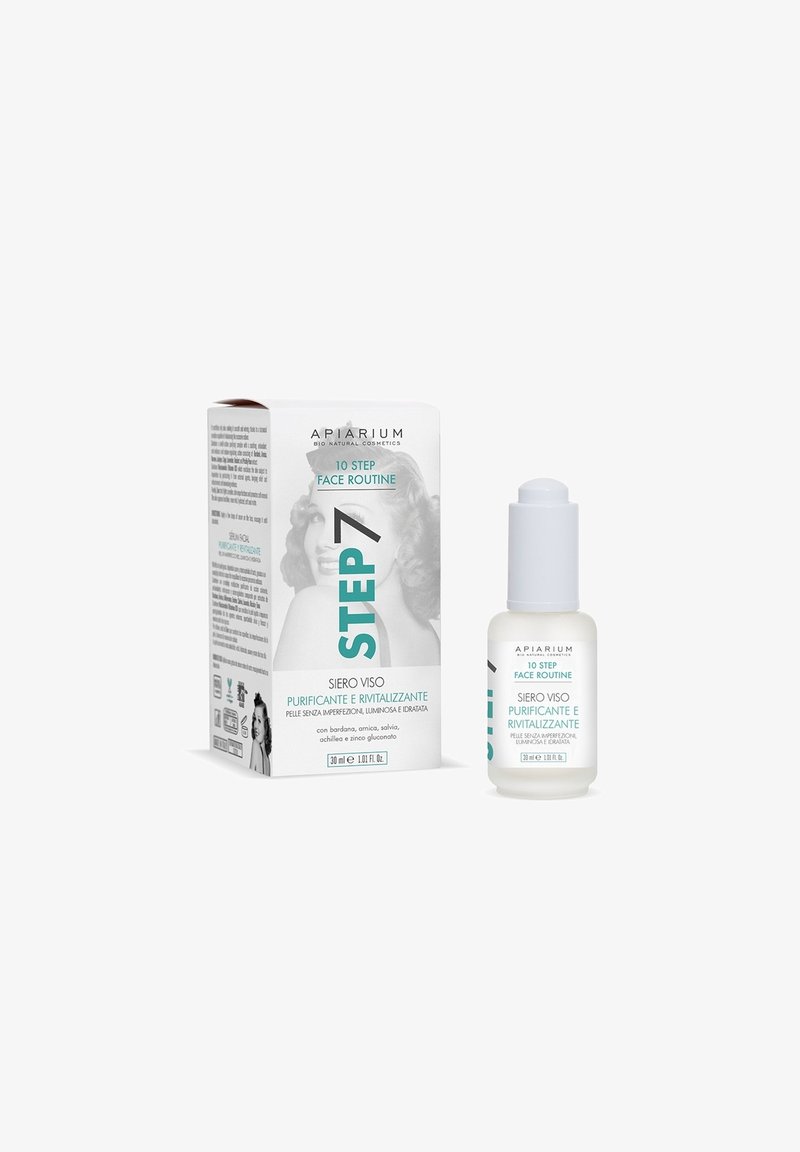 APIARIUM BIO NATURAL COSMETICS - FACE SERUM PURIFYING AND REVITALIZING - 30ML - - Siero - white, Ingrandire