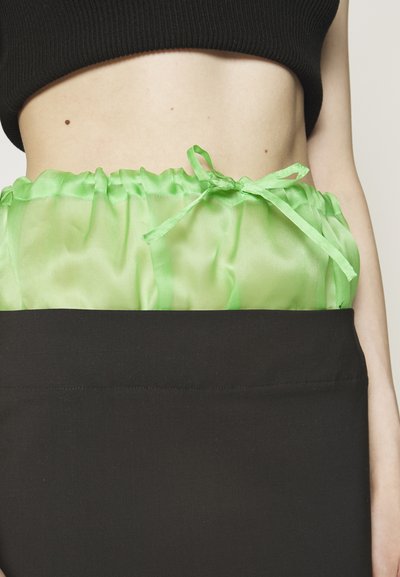 A.W.A.K.E. MODE HIGH WAISTED PENCIL SKIRT WITH DRAWSTRING DETAIL - Pencil φούστα - multicolor