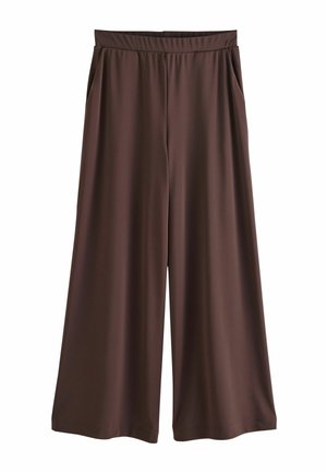 WIDE LEG  - Pantalon classique - chocolate brown