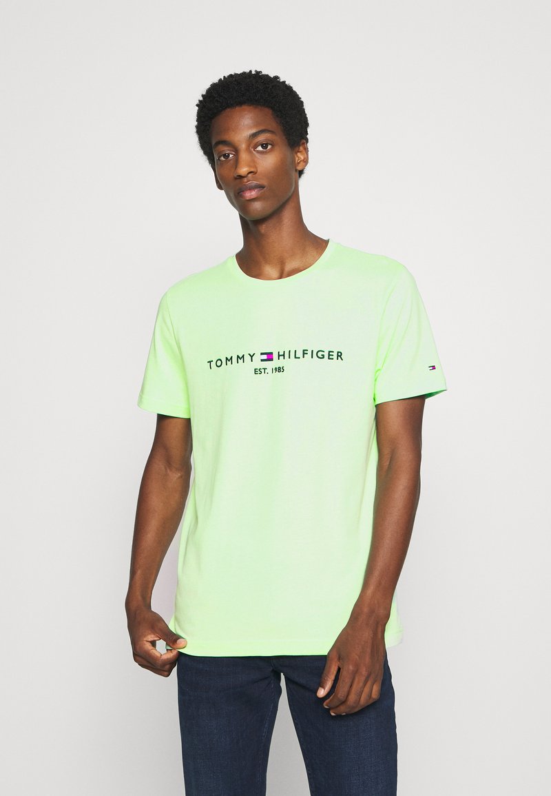 Tommy Hilfiger TOMMY LOGO TEE - T-shirt estampada - green