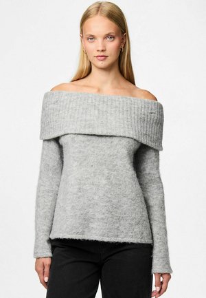 Pullover - medium grey melange
