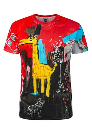 Print T-shirt - red