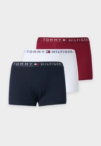 Unselected, white/rouge