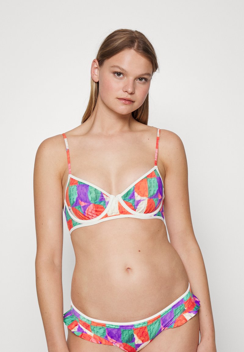 Roxy STELLA JEAN ROXY BRA - Parte de cima de biquíni - holly green zoe