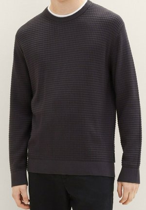 Strickpullover - dark grey