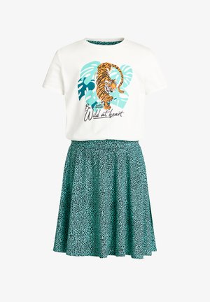 Korte jurk - mint green
