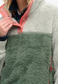 Superdry & Co Felpa in pile - light grey