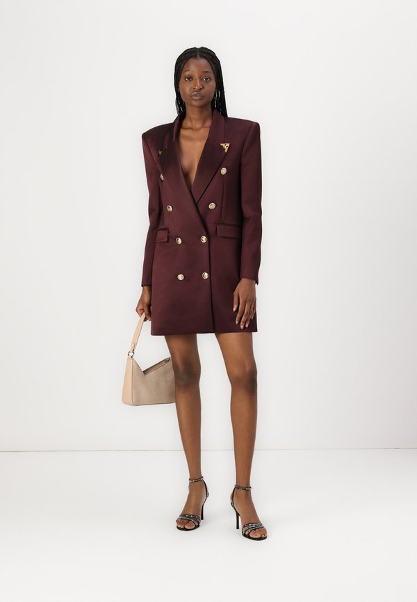 WOMEN DRESS - Cocktail dress / Party dress - rouge noir2