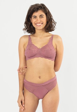 PAULA - Underwired bra - mauve