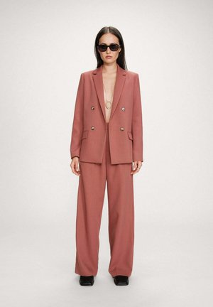 TAILLEUR TERRACOTTA PIERRE - Pantalon classique - terracotta