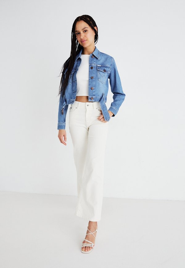 MOTO JACKET - Denim jacket - blossoming3