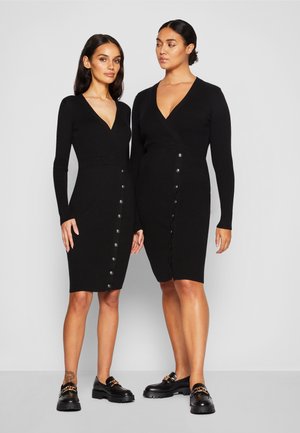 Guess ALEXANDRA  - Robe fourreau - black