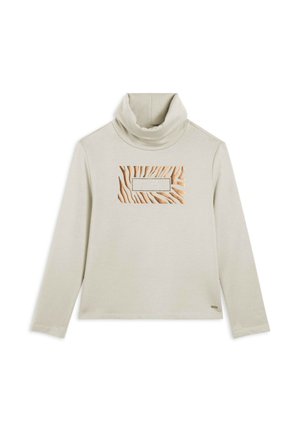 CON LOGO - Sweatshirt - beige