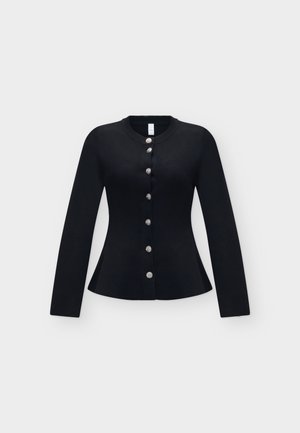 YAS, YASPIMI PEPLUM - Gilet - black