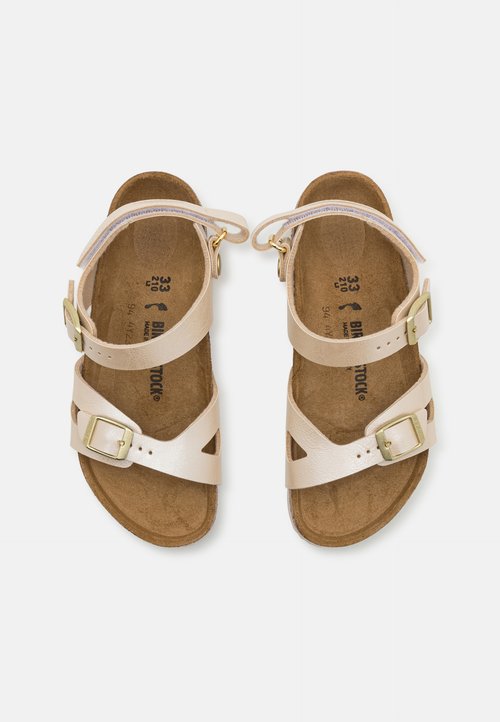 Birkenstock RIO AS KIDS GRACEFUL NARROW - Sandals - pearl/white — foto 4