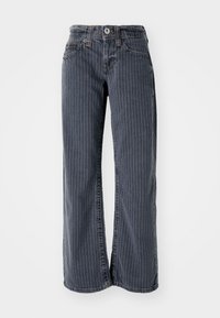BDG Urban Outfitters KAYLA STRIPE - Brīva piegriezuma džinsi - black