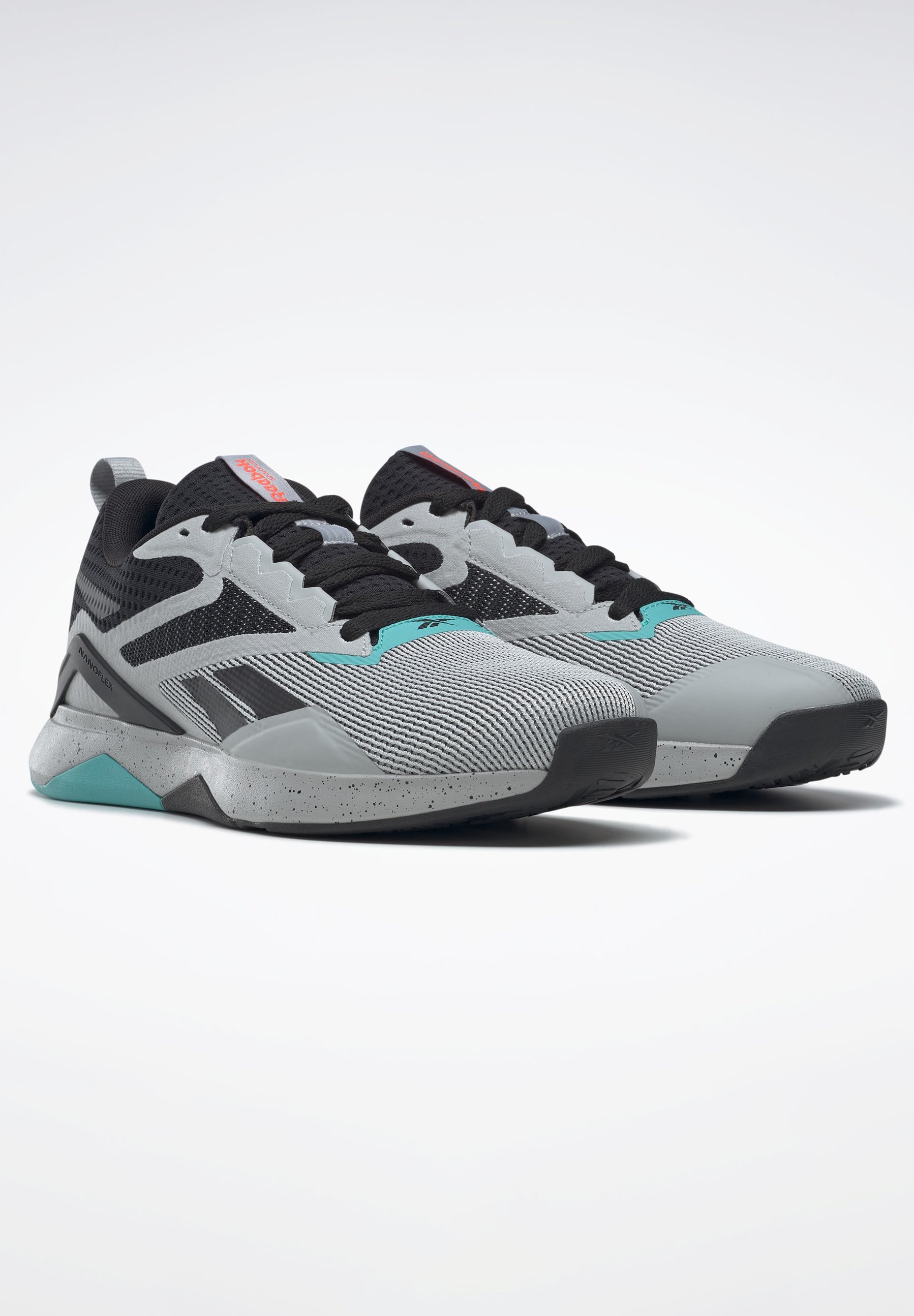 Reebok NANOFLEX TR 2.0 - Training shoe - core black/pure grey 3/classic  teal/black - Zalando.de