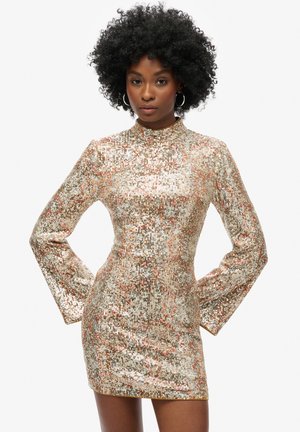 LONG-SLEEVED  - Cocktailjurk - paisley sequin