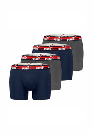 EVERYDAY 4ER PACK - Trunks - navy/grau