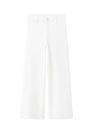 Mango, ADULT - Jean flare - white